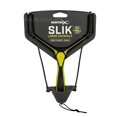 Прашка за захранване Matrix Slik Large Catapult, X-Heavy Elastic 3.5 мм