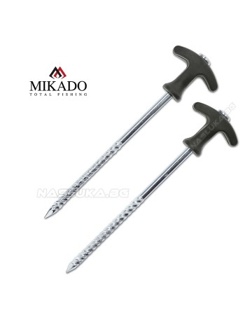 Комплект колчета за палатка Mikado Bivvy Pegs, 10 бр.