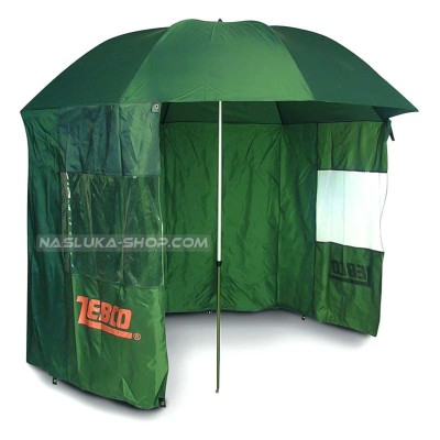 Шарански чадър със странична стена Zebco Umbrella Storm 2.50 м