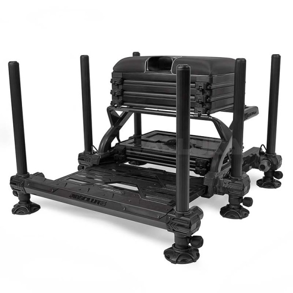 Стол, платформа за риболов Preston Absolute Station, Graphite — снимка 1