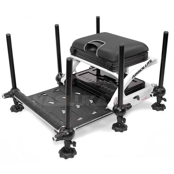 Стол, платформа за риболов Preston Absolute Station, White — снимка 3