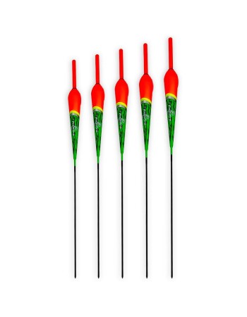 Сет от 5 бр. плувки за риболов със сменяема антена FishPro 442