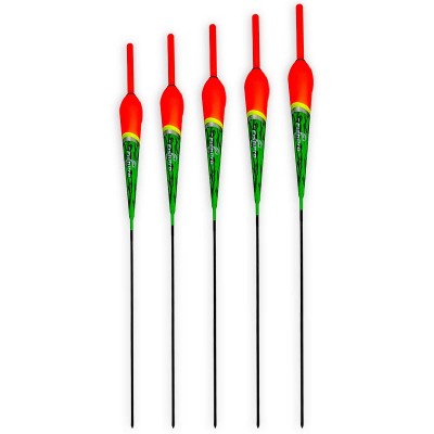 Сет от 5 бр. плувки за риболов със сменяема антена FishPro 442