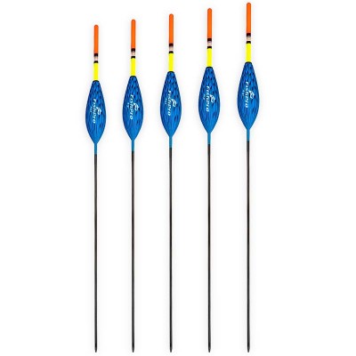 Сет от 5 бр. плувки за риболов със сменяема антена FishPro 449