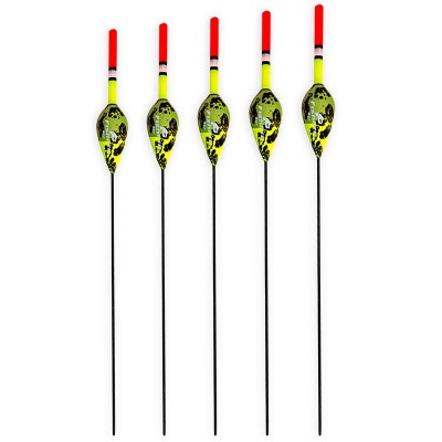 Сет от 5 бр. риболовни плувки със сменяема антена FishPro 451