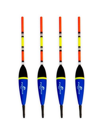 Сет от 4 бр. подвижни плувки, слайдери FishPro 708