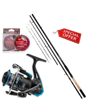 Комплект за фидер Mikado Sasori Feeder Set 3.60 м, 100 г