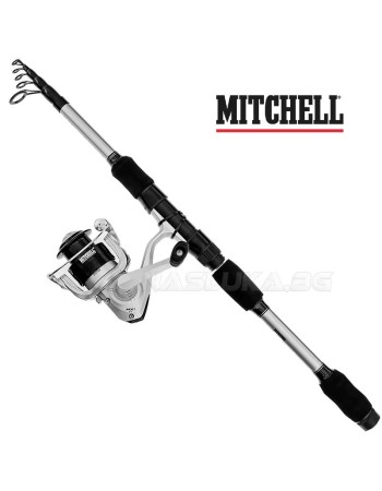 Спининг комплект Mitchell MX1 Tele Spin Combo, 2.10 м, 5-15 г