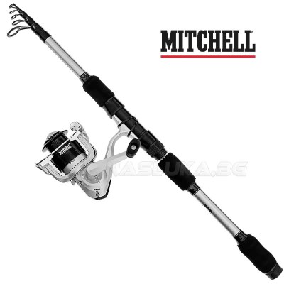 Спининг комплект Mitchell MX1 Tele Spin Combo, 2.10 м, 5-15 г