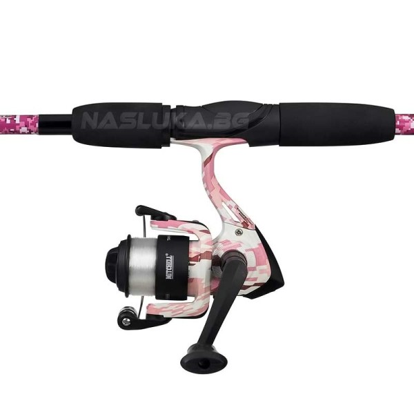 Спининг комплект Mitchell Tanager Pink Camo Spin, 2.40 м, 10-30 г — снимка 2