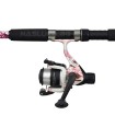 Телескопичен спининг комплект Mitchell Tanager Pink Camo Tele, 2.10 м, 7-20 г