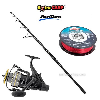Комплект за риболов на шаран Sirius Tele Carp Combo 3.60 м, 3 lb