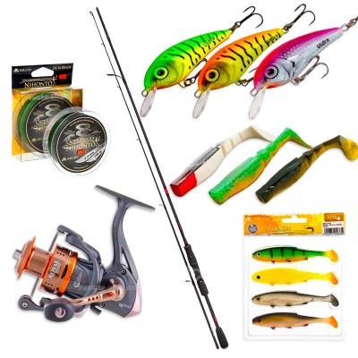 Комплект за бяла риба FF Trophy Zander Jig-Spin