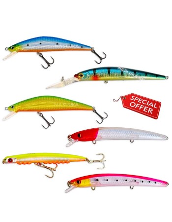 Сет воблери за паламуд, лефер и лаврак Sea Champion 1