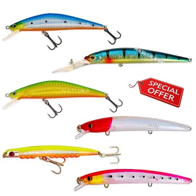 Сет воблери за паламуд, лефер и лаврак Sea Champion 1