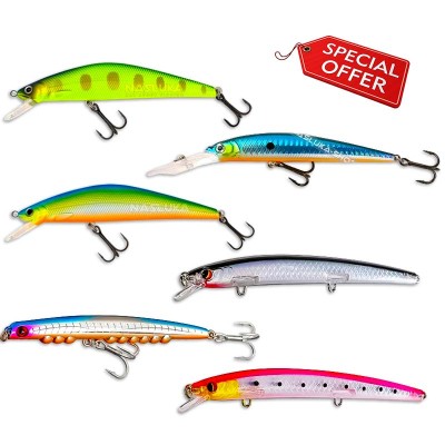 Сет воблери за паламуд, лефер и лаврак Sea Champion 2