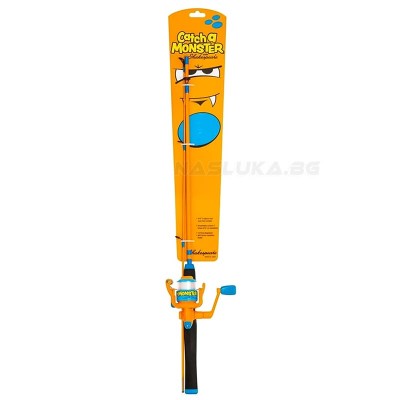 Детски комплект въдица и макара Shakespeare Catch A Monster Spin Combo, Orange