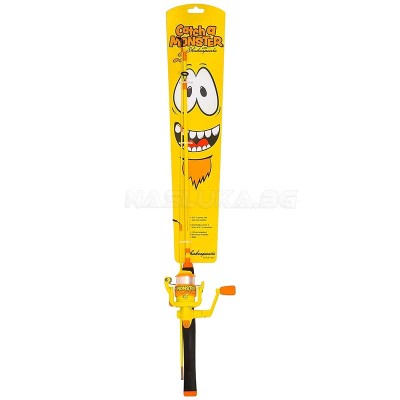 Детски комплект въдица и макара Shakespeare Catch A Monster Spin Combo, Yellow