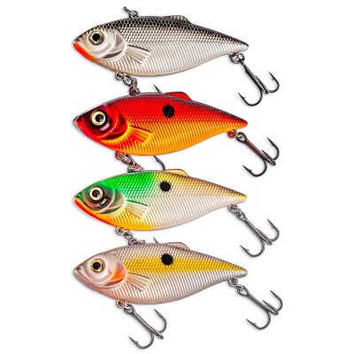 Сет от 4 бр. вайб примамки Sokudo Hyperion 6.5 см, 7.7 г