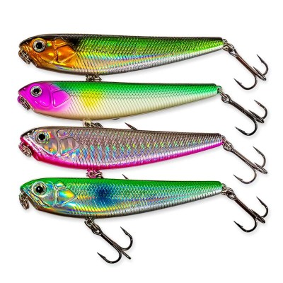 Комплект от 4 бр. воблери-уолкър Sokudo Wild Dog 8.5 см, 8.3 г