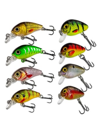 Сет воблери за костур Sokudo Perch Champion 1