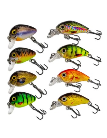 Сет воблери за костур Sokudo Perch Champion 2