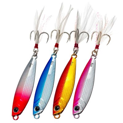 Комплект от 4 бр. пилкери-джигове Sokudo Storm Jig 6 см, 30 г