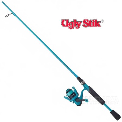 Спининг комплект Ugly Stik Hi-Lite Spinning Combo 1.83 м, 6-15 lb, Blue