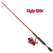Спининг комплект Ugly Stik Hi-Lite Spinning Combo 1.83 м, 6-15 lb, Red
