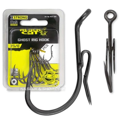 Куки за сом Black Cat Ghost Rig Hook