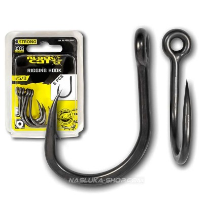 Kуки за сом Black Cat Rigging Hook DG X-Strong