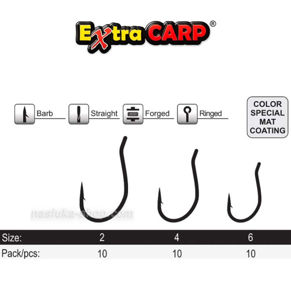 Куки за шаран Extra Carp EXC 1000 — снимка 5