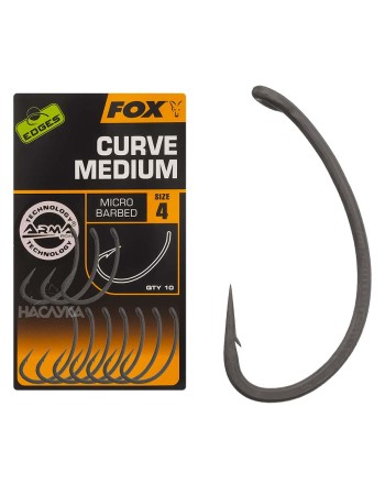 Куки Fox Edges Curve Medium