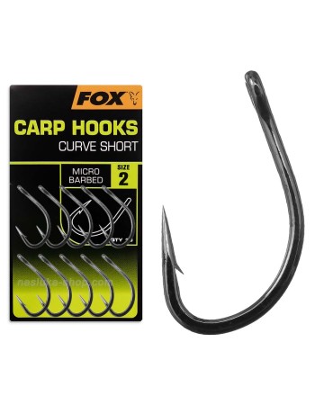 Куки за риболов Fox Curve Short Carp Hooks