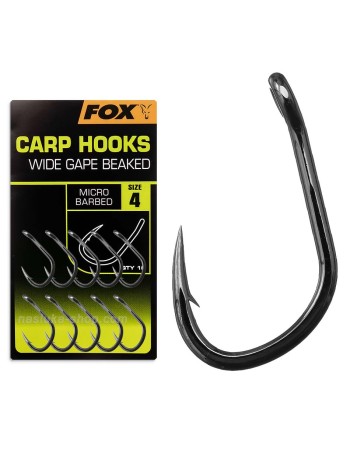 Куки за риболов Fox Wide Gape Beaked Carp Hooks