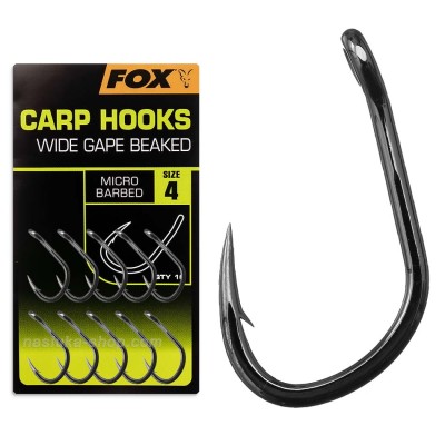 Куки за риболов Fox Wide Gape Beaked Carp Hooks