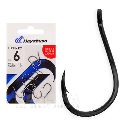 Куки за риболов на шаран с ухо Hayabusa H.CHN124, 10 бр.