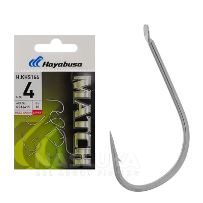 Единични куки Hayabusa H.KHS164, 10 бр.