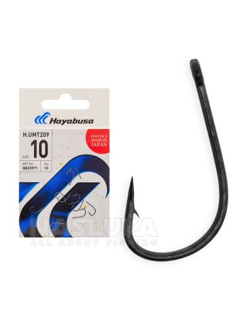 Куки за фидер с ухо Hayabusa H.UMT209, 10 бр.