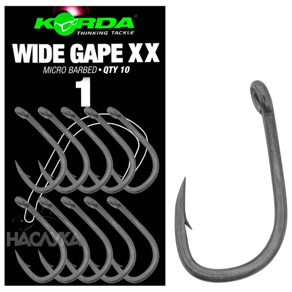 Шарански куки Korda Wide Gape XX — снимка 1