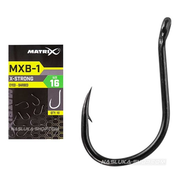 Куки за фидер Matrix MXB-1 X-Strong Eyed — снимка 1
