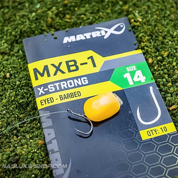 Куки за фидер Matrix MXB-1 X-Strong Eyed — снимка 4