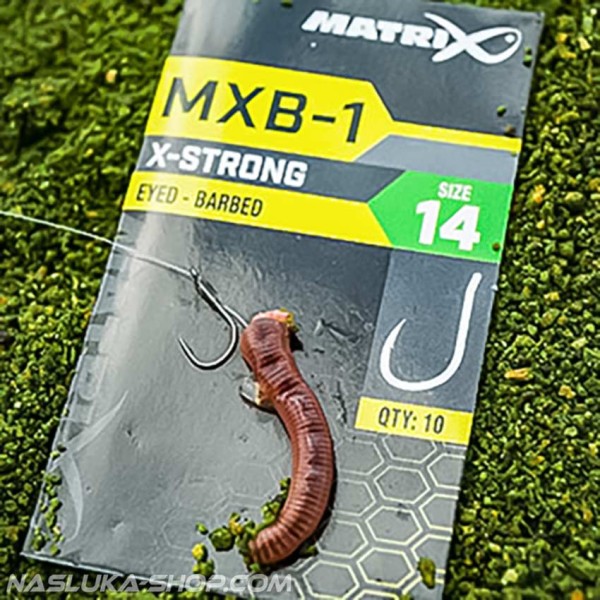 Куки за фидер Matrix MXB-1 X-Strong Eyed — снимка 5