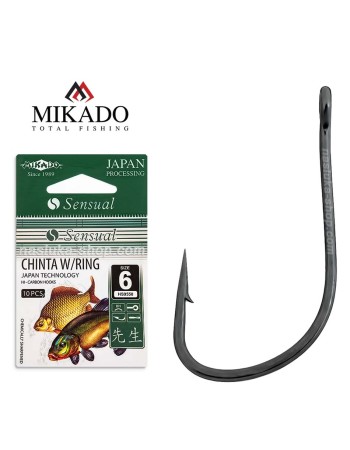 Куки с ухо Mikado Chinta W/Ring