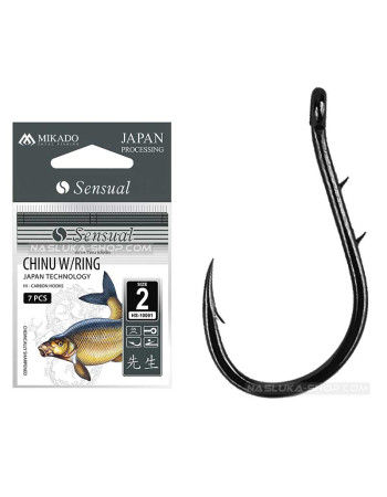 Куки с ухо Mikado Sensual Chinu W/Ring