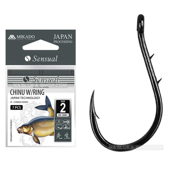 Куки с ухо Mikado Sensual Chinu W/Ring — снимка 1