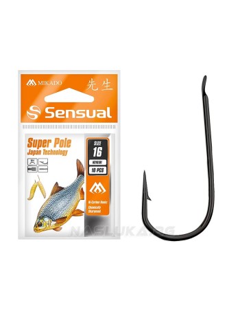 Куки за риболов на плувка Mikado Sensual Super Pole