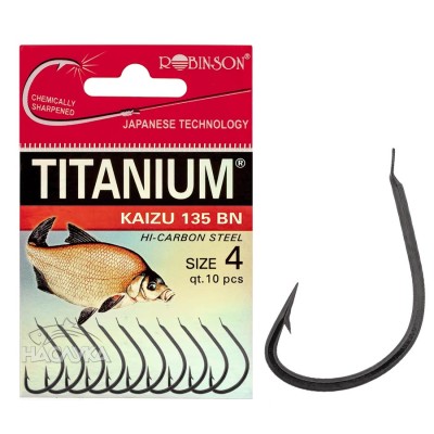 Куки за платика Titanium Kaizu 135 BN