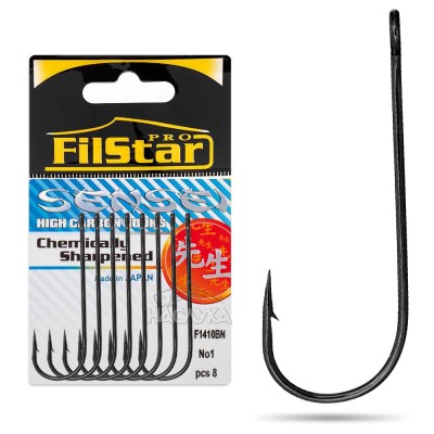 Офсетови куки Sensei F1410BN