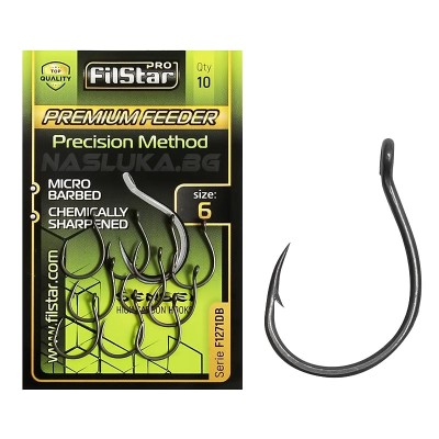 Куки за метод фидер риболов Sensei Premium Feeder F1271DB